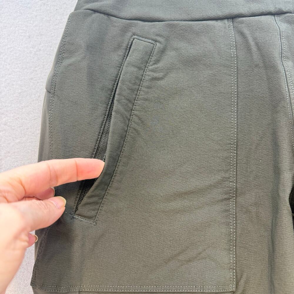 EUC Athleta Headlands Hybrid High Rise Cargo Leggings Women's 4 Olive Green EUC - Picture 5 of 15